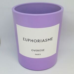 Empty Euphoriasme purple candle holder & box